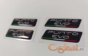 Punto Evo stikeri oznake za automobil